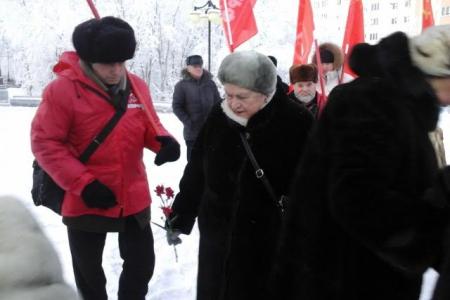В Салехарде прошел митинг в память о В.И. Ленине