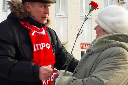 День памяти В.И. Ленина прошел в городе Иваново
