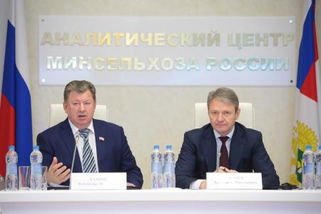 В.И. Кашин провел совместное заседание комитета Госдумы по аграрным вопросам и Минсельхоза России