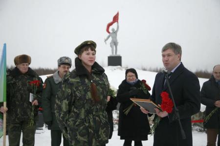 Алексей Русских принял участие в открытие мемориального комплекса в Лотошинском районе Московской области