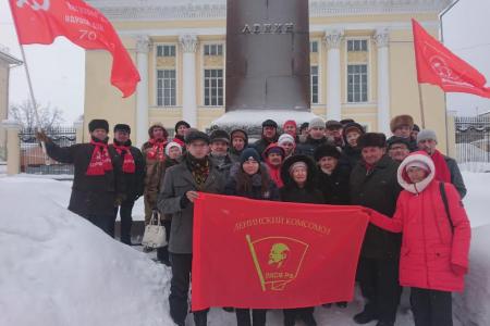 Удмуртская Республика. В Ижевске и Воткинске прошла вахта памяти Владимира Ильича Ленина