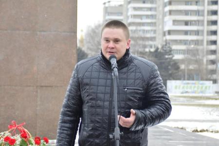 Волгоградская область. Коммунисты Волжского почтили память Вождя мирового пролетариата