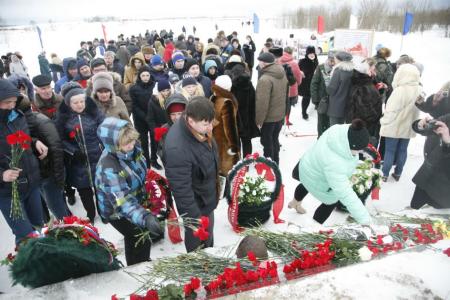 Алексей Русских принял участие в открытие мемориального комплекса в Лотошинском районе Московской области