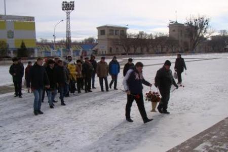 Ставрополь. Цветы Вождю Великой Октябрьской революции