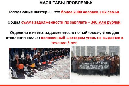 «Им нечего есть, у них отключают ЖКХ!». В.Ф. Рашкин с парламентской трибуны выступил в защиту шахтёров из Гуково