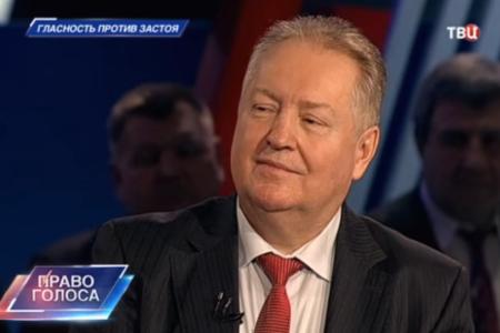 С.П.Обухов в программе «Право голоса» (ТВЦ): «Перестройка» – операция прикрытия для грядущей прихватизации и ограбления страны