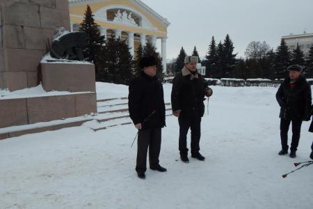 Республика Марий Эл. В Йошкар-Оле почтили память Ильича