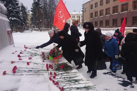 Удмуртская Республика. В Ижевске и Воткинске прошла вахта памяти Владимира Ильича Ленина
