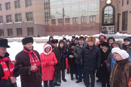 Удмуртская Республика. В Ижевске и Воткинске прошла вахта памяти Владимира Ильича Ленина