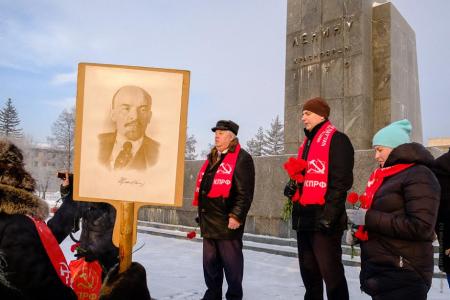 Акция памяти В.И. Ленина состоялась в Красноярске