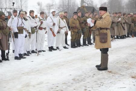 Комсомольцы приняли участие в реконструкции прорыва блокады Ленинграда