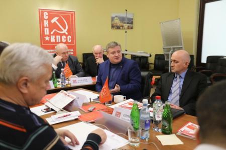 К.К. Тайсаев провел очередное заседание Секретариата Центрального Совета СКП-КПСС 