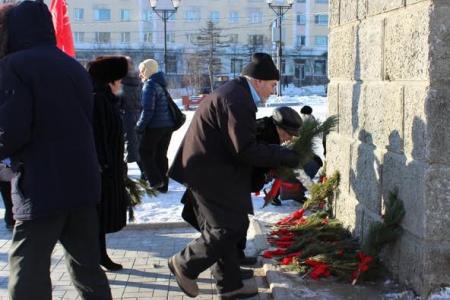 День памяти В.И. Ленина в Магадане