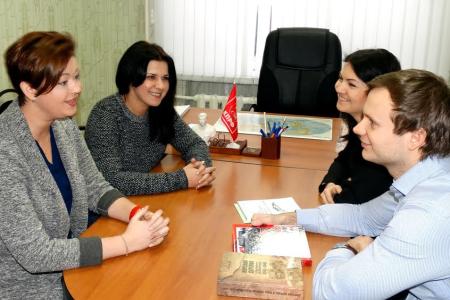 Состоялся рабочий визит первого секретаря ЦК ЛКСМ РФ Владимира Исакова в Курскую область