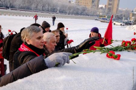 Акция памяти В.И. Ленина состоялась в Красноярске
