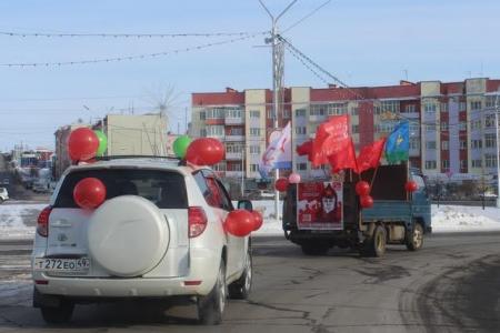 День Красной Армии и Военно-Морского флота в Магадане