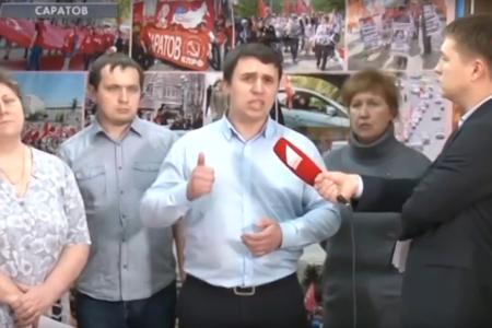 Телеканал "Красная Линия": "Прямой разговор с Геннадием Зюгановым" 16 февраля 2017 года