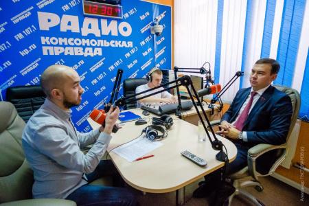 Красноярск. Встреча Ю.В. Афонина в «Комсомолке»
