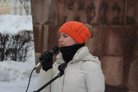 Пензенские коммунисты провели митинг в честь Советской Армии