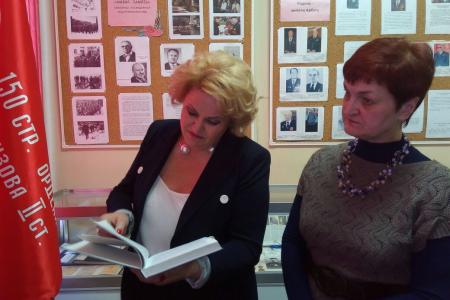 Н.А. Останина: «Бережно хранить память о героизме предков - задача молодежи»