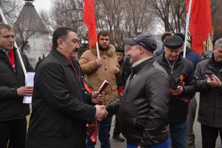 День Советской Армии в Астрахани