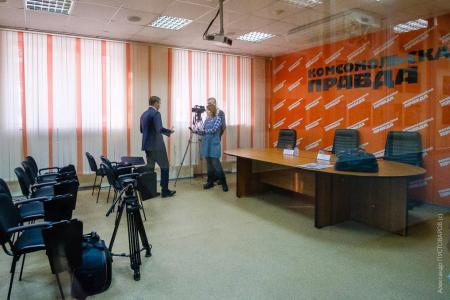 Красноярск. Встреча Ю.В. Афонина в «Комсомолке»