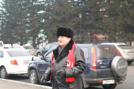 Забайкальские коммунисты провели митинг против законопроекта губернатора