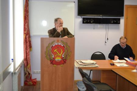 В Нижнем Новгороде прошло очередное занятие в Нижегородском коммунистическом университете политического руководства под патронажем КПРФ