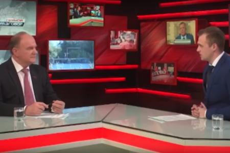 Телеканал "Красная Линия": "Прямой разговор с Геннадием Зюгановым" 16 февраля 2017 года