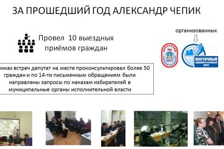 Тюменская область. Депутат-коммунист Александр Чепик отчитался о своей работе в 2016 году