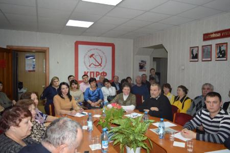 Красноярский край. Ю.В. Афонин встретился с партийным активом южных районов края
