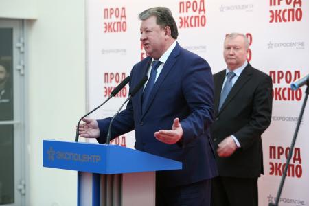 В.И. Кашин принял участие в открытии 24-й Международной выставки  «ПРОДЭКСПО-2017»
