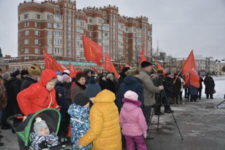 В Марий Эл коммунисты провели митинг, посвященный 23 февраля