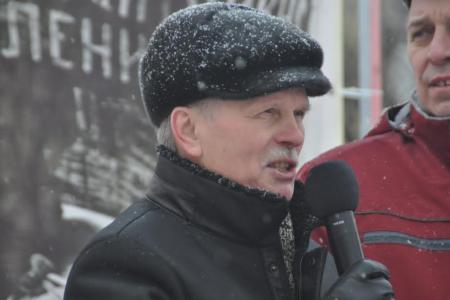 В Санкт-Петербурге состоялся митинг по случаю 99-й годовщины создания Советской армии