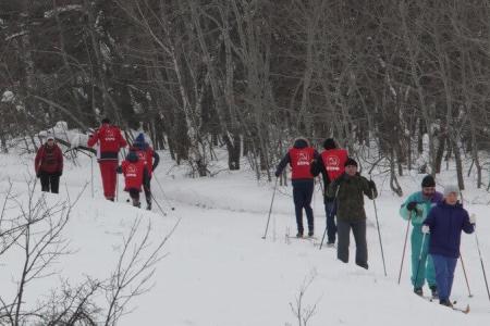 В Саратове прошла Красная лыжня КПРФ-2017