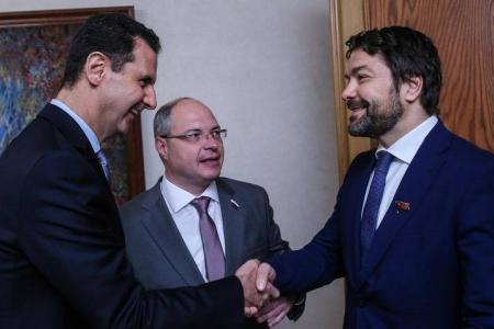 Депутаты-коммунисты передали Президенту Сирии Башару Асаду Послание лидера КПРФ Г.А. Зюганова