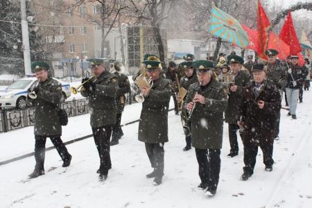 Слава Советской Красной Армии! Акция калужских коммунистов