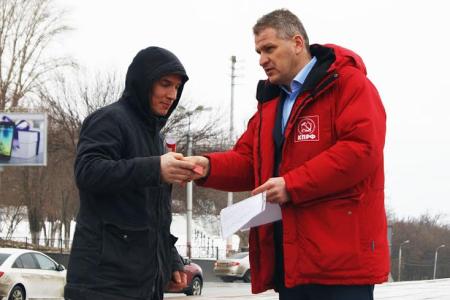 Ульяновский обком КПРФ провёл ряд праздничных мероприятий в честь Дня Советской Армии и ВМФ