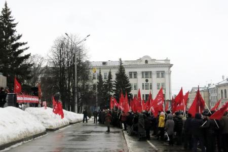 Жители Чувашии вышли на митинг против политики властей