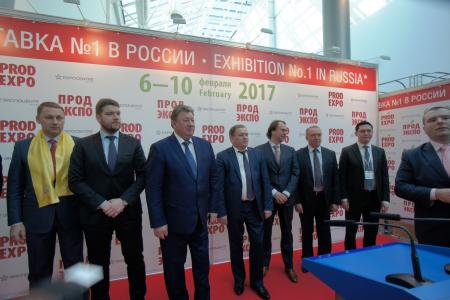 В.И. Кашин принял участие в открытии 24-й Международной выставки  «ПРОДЭКСПО-2017»