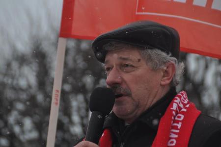 В Санкт-Петербурге состоялся митинг по случаю 99-й годовщины создания Советской армии