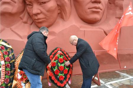 Республика Калмыкия. К 99-й годовщине Красной Армии