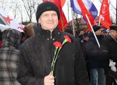 Калининградские коммунисты отметили день Советской Армии и Военно-Морского Флота