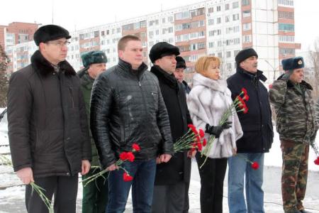 Волгоградская область. В Волжском прошел митинг, посвященный 28-й годовщине вывода советских войск из Афганистана