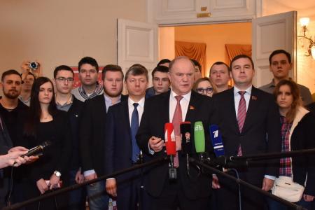 Г.А. Зюганов: Мы готовы к сложению усилий со всеми, кому дорога Россия!