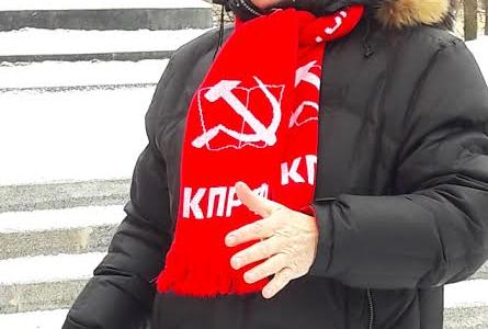 Ивановские коммунисты провели у памятника Фрунзе митинг, посвященный 99-й годовщине создания Красной Армии