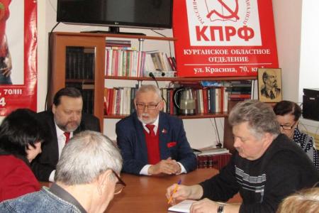 Состоялся рабочий визит секретаря ЦК КПРФ, депутата Госдумы ФС РФ П.С. Дорохина в Курганскую область