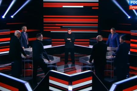 Л.И. Калашников принял участие в программе «Вечер с Владимиром Соловьевым» на телеканале «Россия 1» 