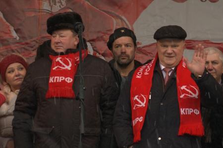 Великий подвиг Красной Армии пускай история хранит! Подмосковные коммунисты приняли участие в торжественных мероприятиях КПРФ в столице