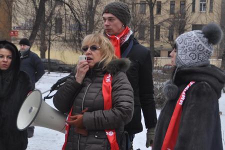 В Санкт-Петербурге состоялся митинг против навязывания кредитов гражданам